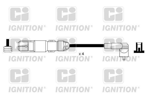 QUINTON HAZELL Комплект проводов зажигания XC1162